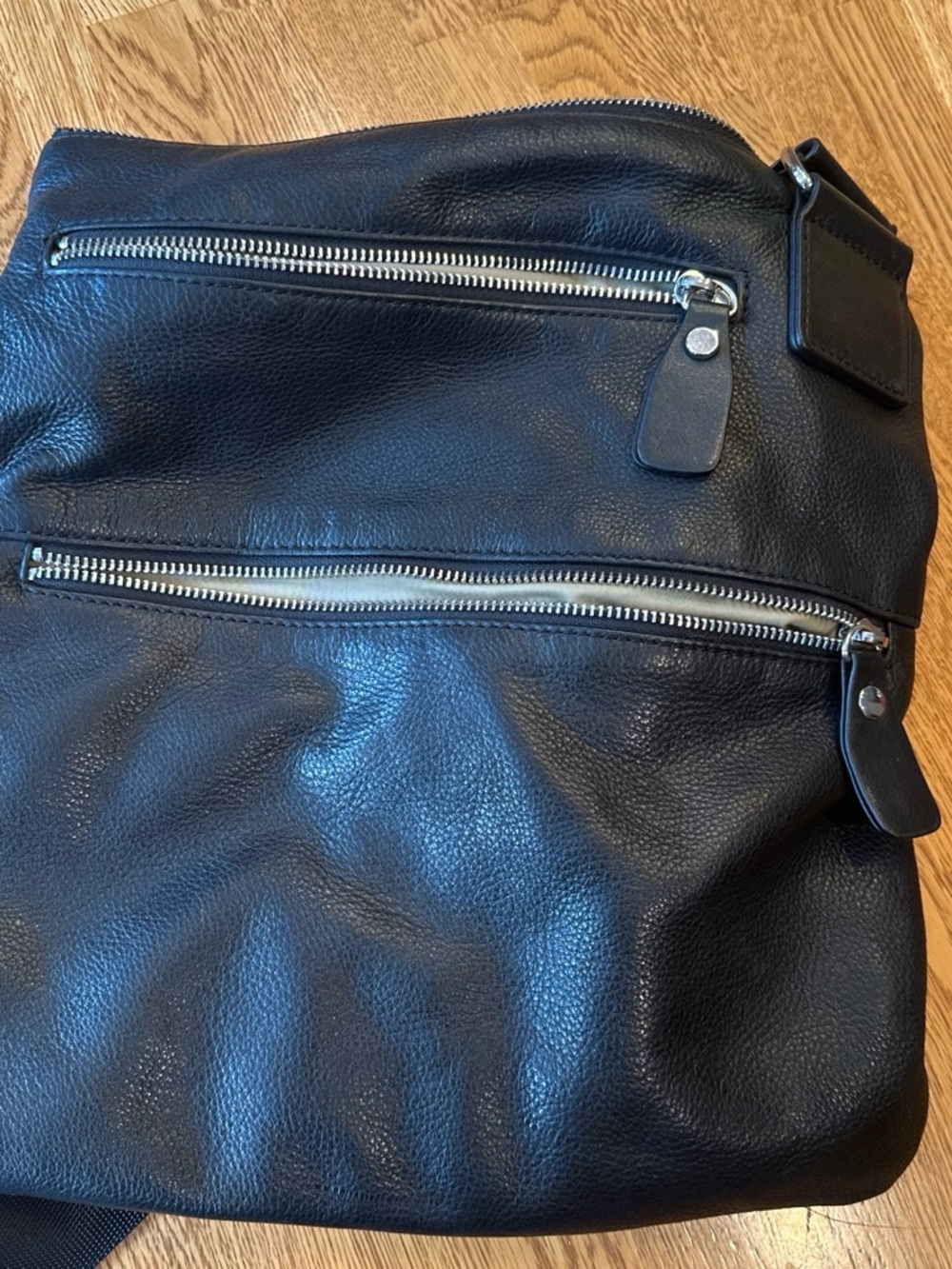 Margot Black Leather Crossbody Bag - Classic Everyday Carry